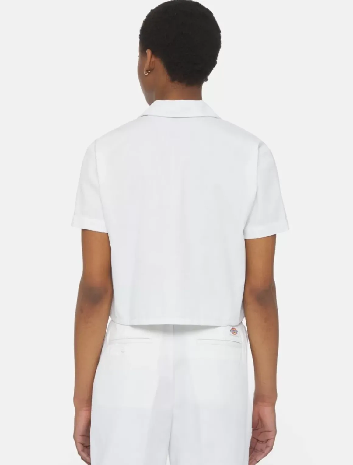 Women Dickies Work Shirts|Shirts*Cropped Short Sleeve Work Shirt