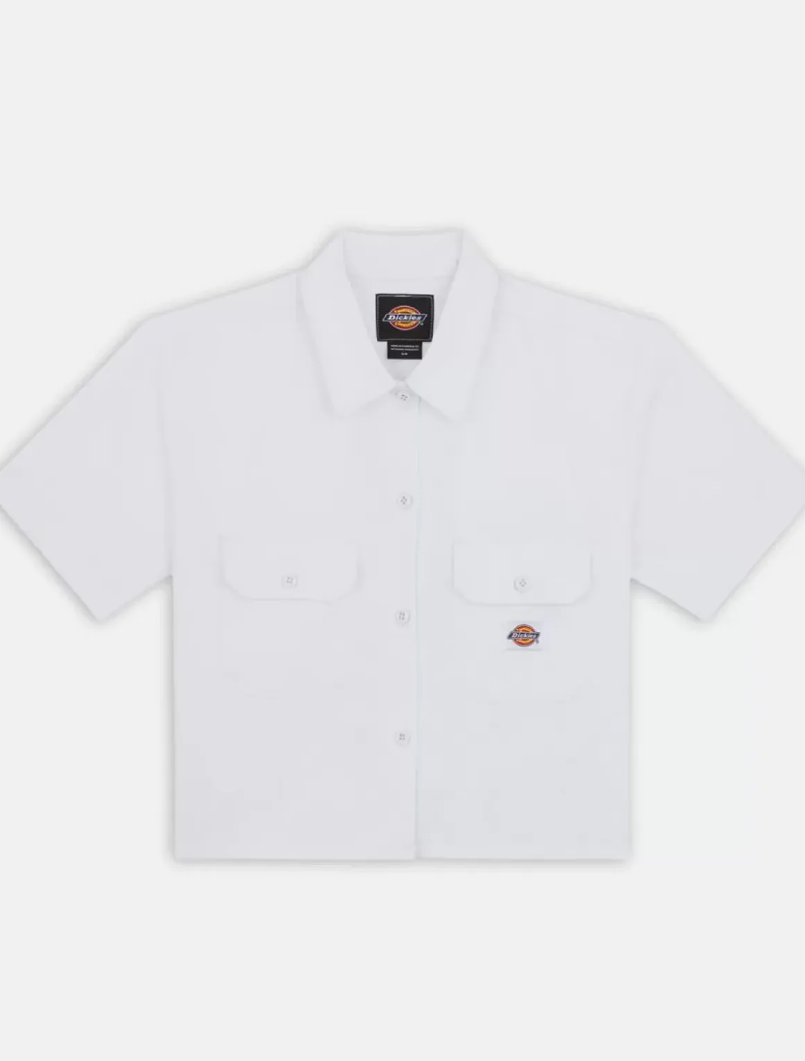 Women Dickies Work Shirts|Shirts*Cropped Short Sleeve Work Shirt