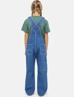 Kids Dickies Kids*Kids' Denim Bib Overalls