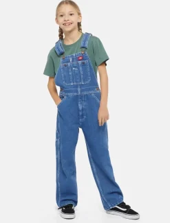 Kids Dickies Kids*Kids' Denim Bib Overalls