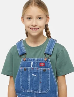 Kids Dickies Kids*Kids' Denim Bib Overalls