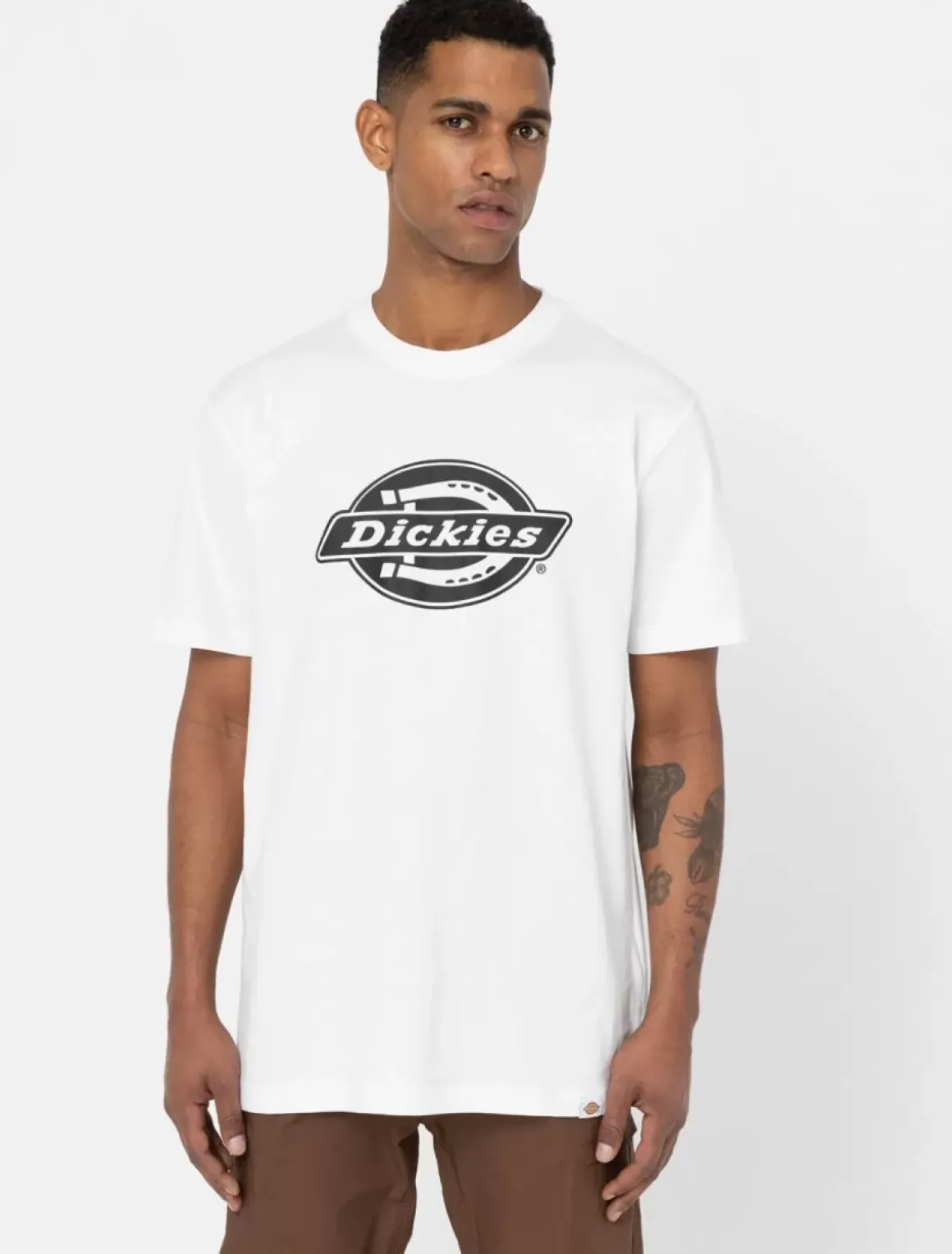 Dickies Work T-shirts*Logo Heavyweight Short Sleeve T-Shirt