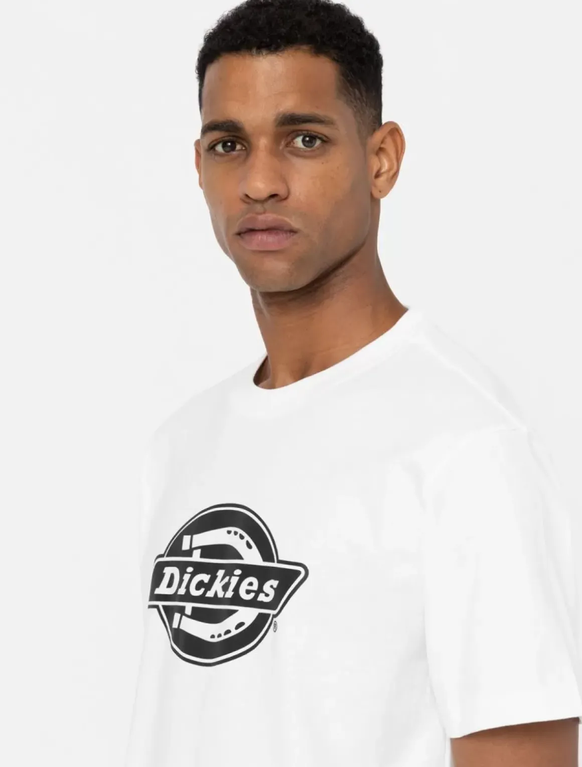 Dickies Work T-shirts*Logo Heavyweight Short Sleeve T-Shirt
