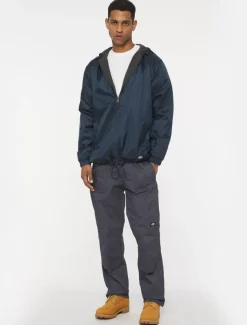 Dickies Work Jackets*Nylon Hooded Fleece-Lined Jacket