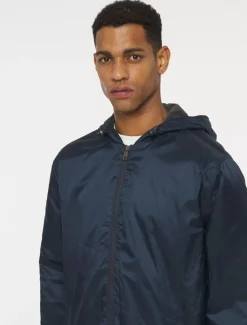 Dickies Work Jackets*Nylon Hooded Fleece-Lined Jacket