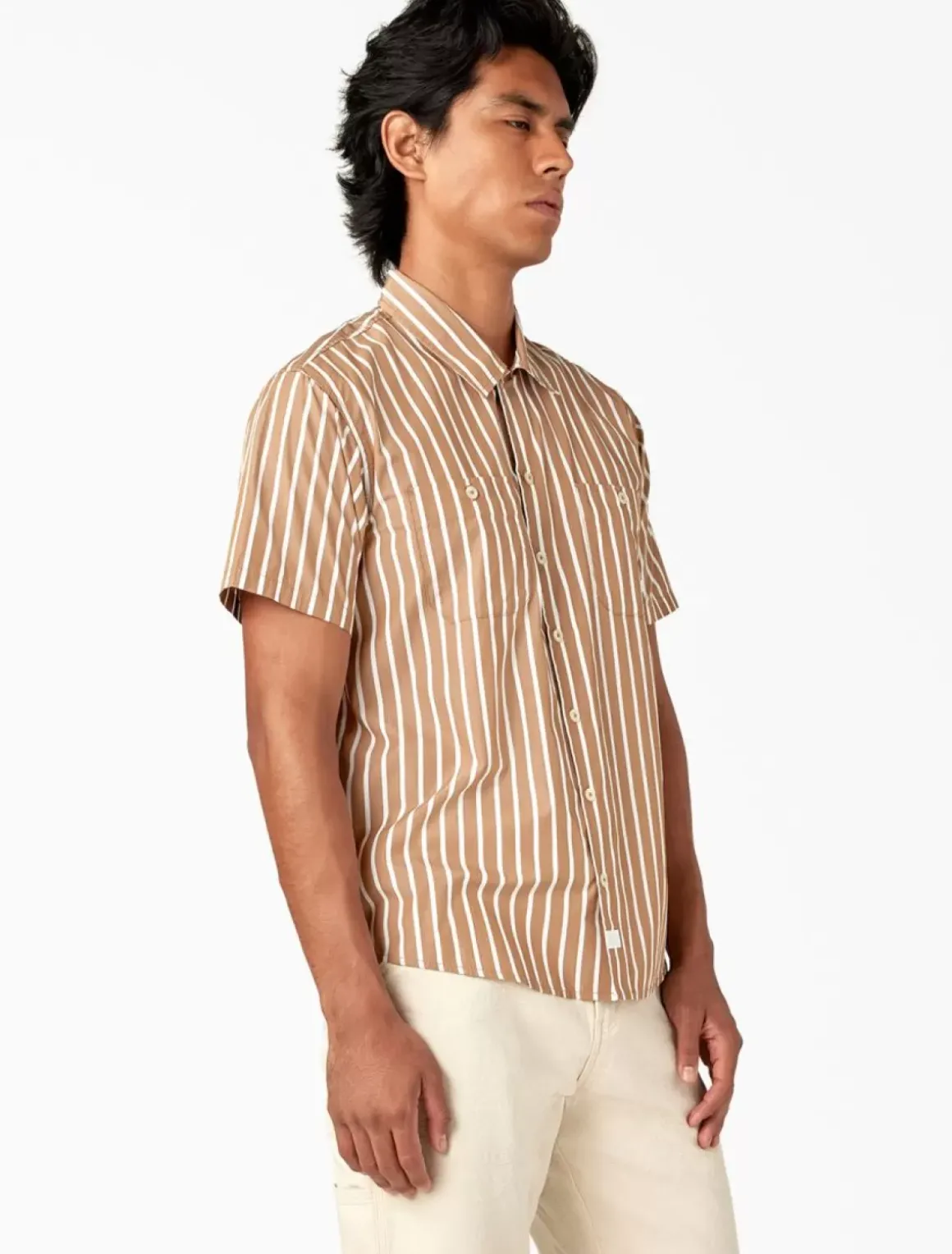 Dickies Collabs & Collections|Shirts*Poplin Short Sleeve Service Shirt