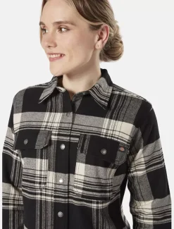 Women Dickies Work Shirts*Renegade Flannel Shirt