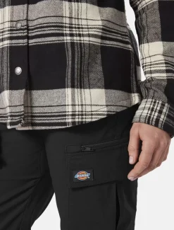 Women Dickies Work Shirts*Renegade Flannel Shirt