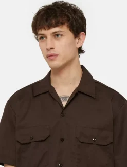 Dickies Shirts*Short Sleeve Work Shirt