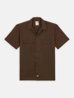 Dickies Shirts*Short Sleeve Work Shirt