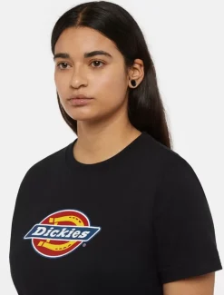 Women Dickies Work T-shirts*Tricolour Logo T-Shirt