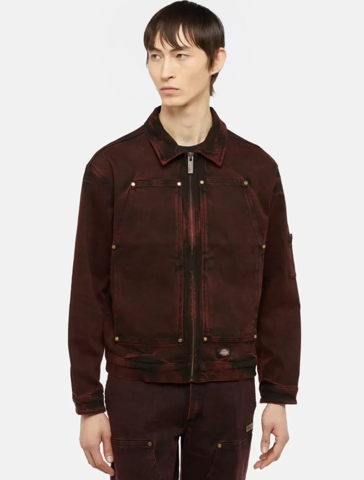 Dickies Denim|Jackets & Puffers*Washed Denim Eisenhower Jacket