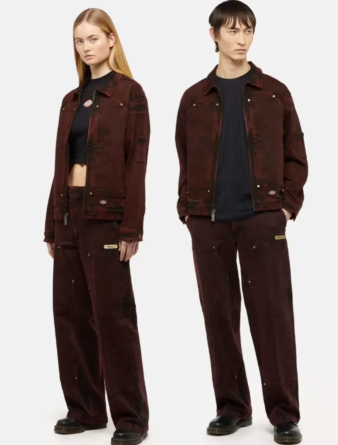 Dickies Denim|Jackets & Puffers*Washed Denim Eisenhower Jacket